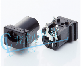 DC POWER JACK 90° DIP pin?0.9mm