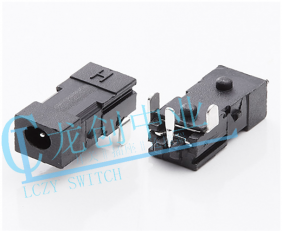 DC POWER JACK 90° DIP pin?0.65mm