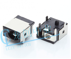 DC POWER JACK 90° DIP pin?2.0mm