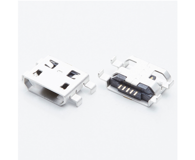 USB B TYPE 5P Female Conn 90°