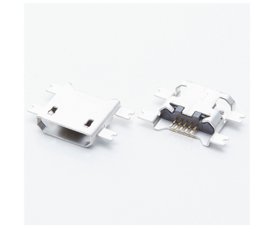USB B TYPE 5P Female Conn 90°