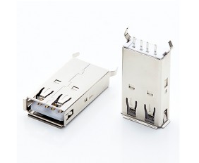 USB A Type Female Conn180°