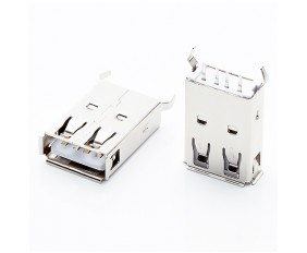 USB A Type Female Conn180°
