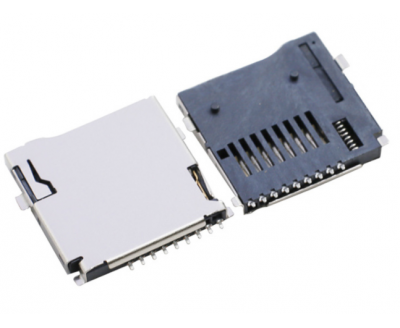 TF PUSH 外焊 SMT型/DIP型 卡座連接器