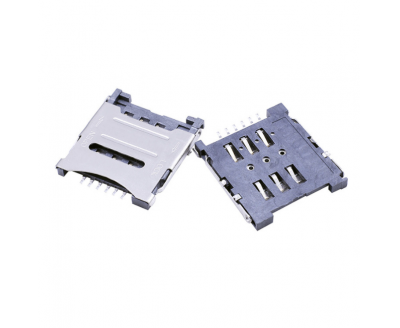 MICRO SIM 1.8 掀蓋式卡座連接器